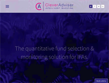 Tablet Screenshot of cleveradviser.com